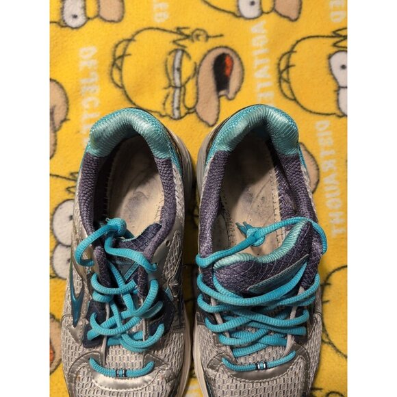 Brooks Adrenaline GTS 13 Women's Running Shoes Blue Silver Size 8 Wide (D) READ - Picture 6 of 12